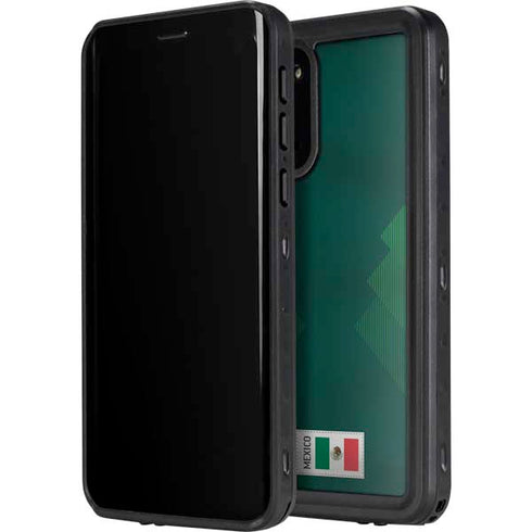 Mexico Soccer Flag Galaxy S20 Plus Waterproof Case